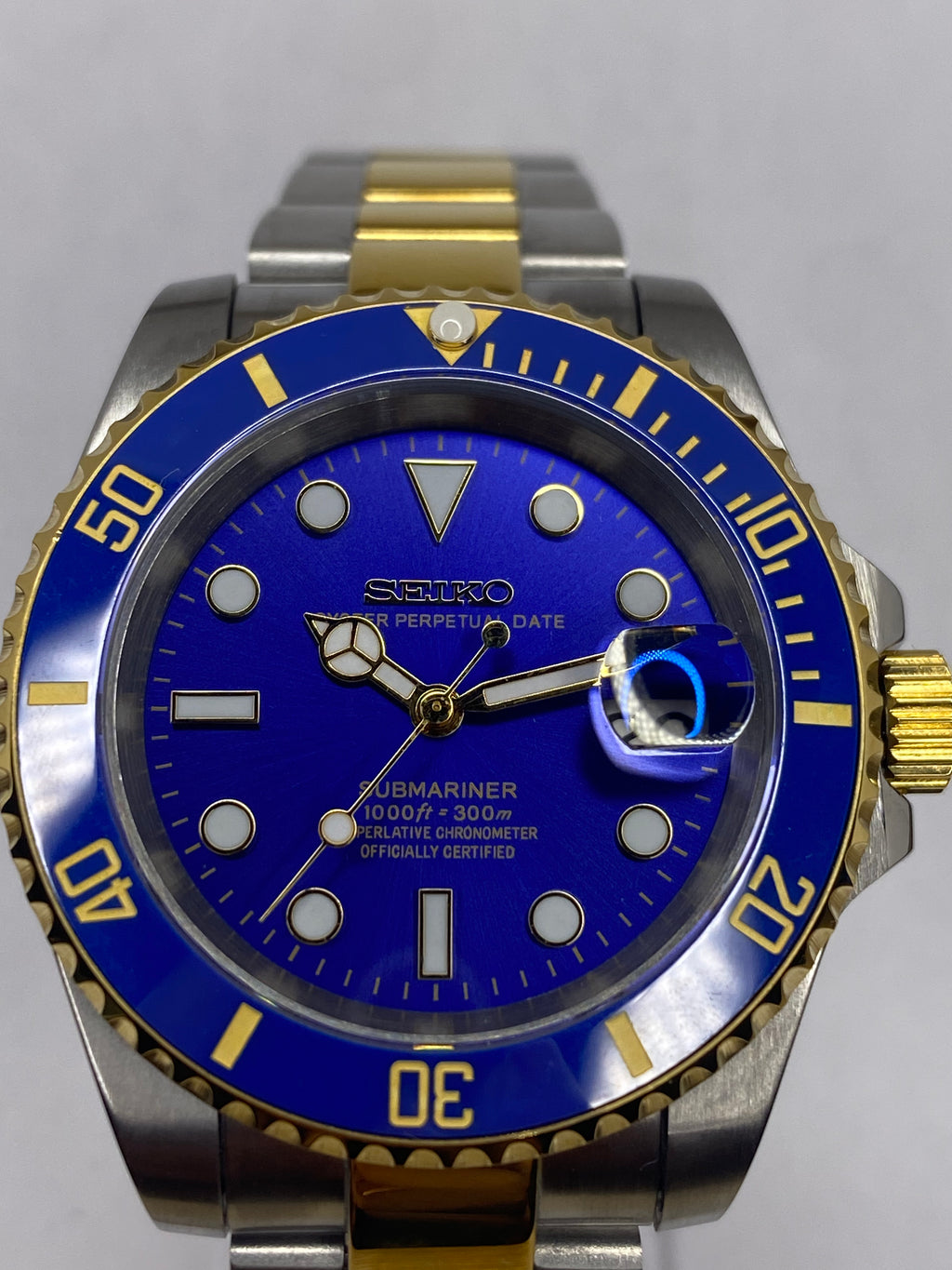 Seikomariner Blue Gold