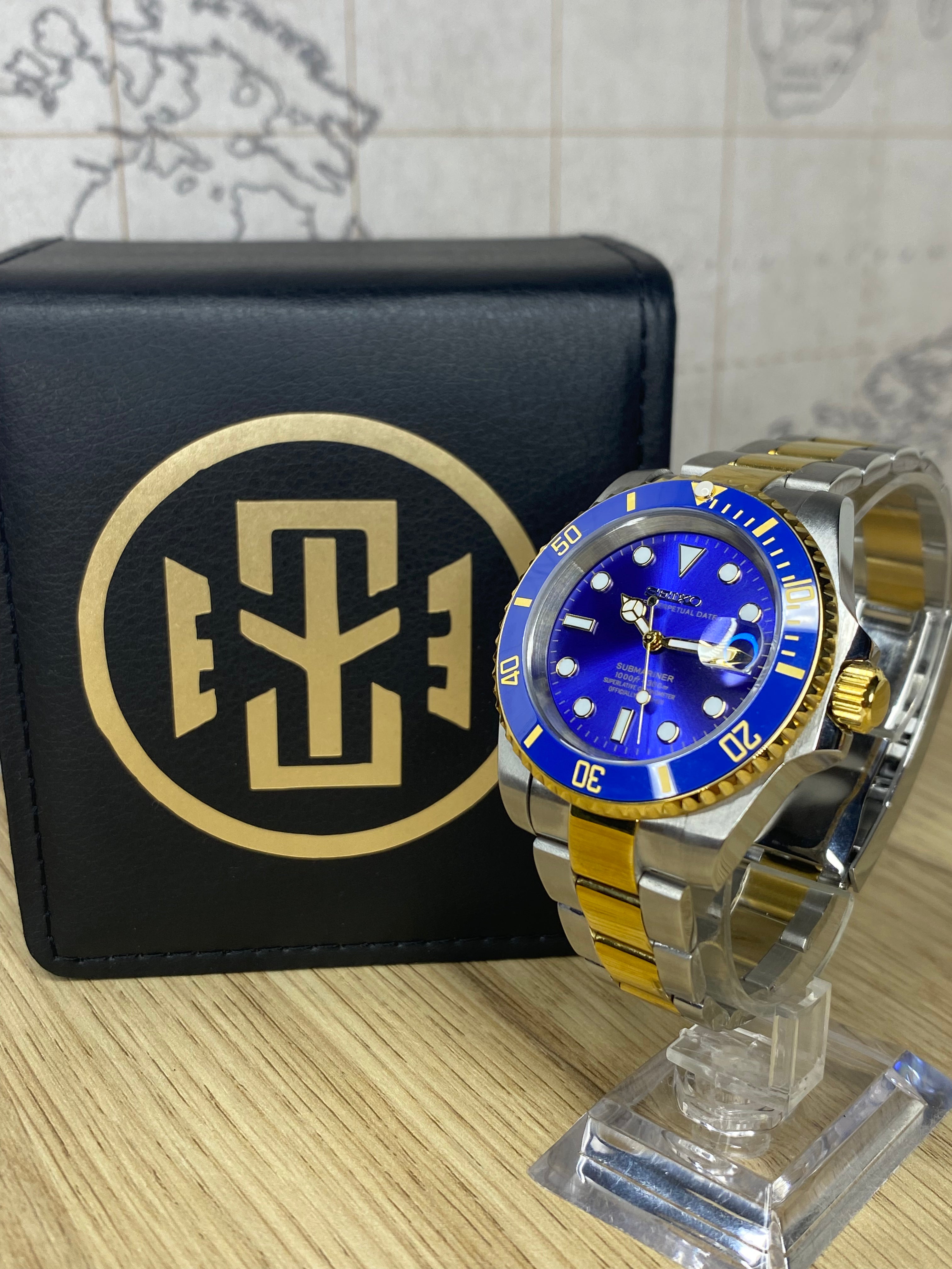 Seikomariner Blue Gold