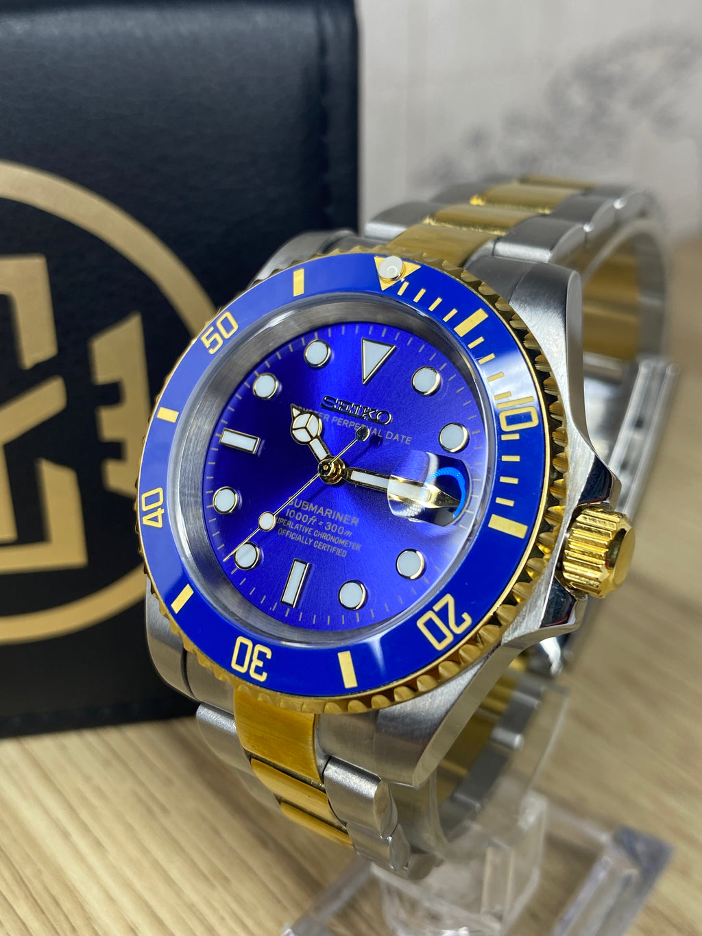 Seikomariner Blue Gold