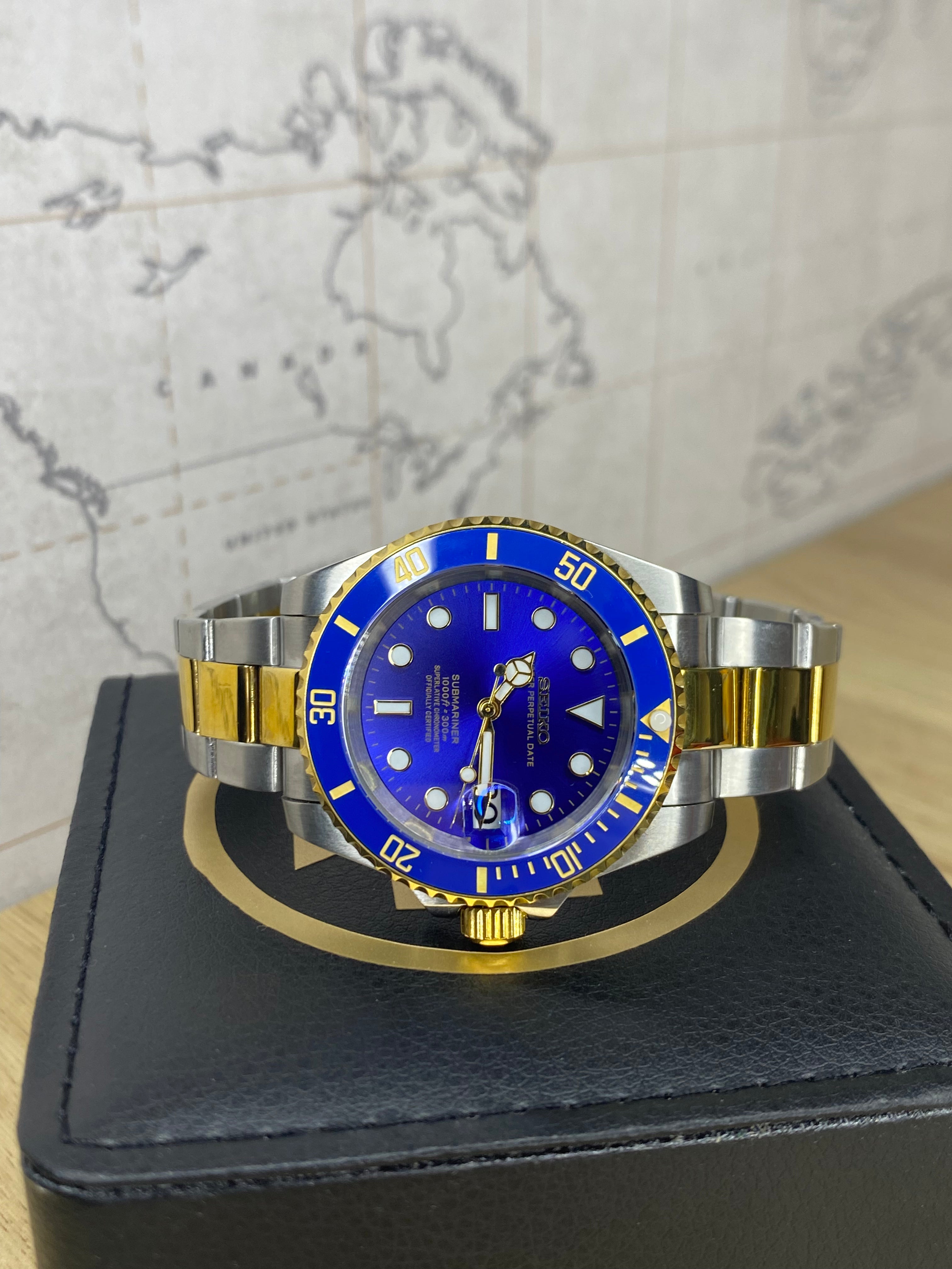 Seikomariner Blue Gold